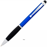 Modré kuličkové pero - modrá náplň a stylus hrot