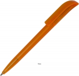 Transparentně oranžové kuličkové pero HELA