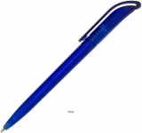 Transparentně modré kuličkové pero HELA