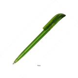 Transparentně zelené kuličkové pero HELA