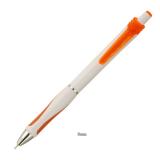 Kuličkové pero MICRO s mikrohrotem bílo oranžové