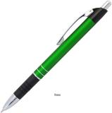 Hliníkové kuličkové pero EMA ALU zelené