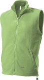 Fleecová unisex vesta 280 zelená XL