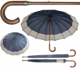 Modrý deštník se světlým lemem André Philippe
