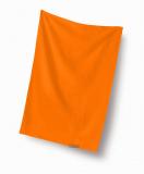 Oranžový ručník LUXURY 30x50 cm, gramáž 400 g/m2