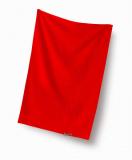 Červený ručník LUXURY 30x50 cm, gramáž 400 g/m2