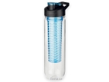 FRUITER plastová sportovní láhev s infuzérem, 900 ml, modrá