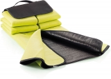 Zelená fleecová pikniková deka