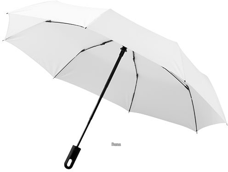 Trojdílný deštník 21,5" bílý