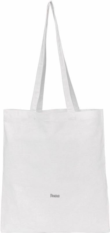 Bavlněná nákupní taška, bílá