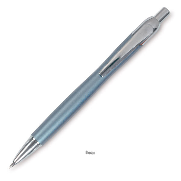Kuličkové pero ROKI s modrou metalízou