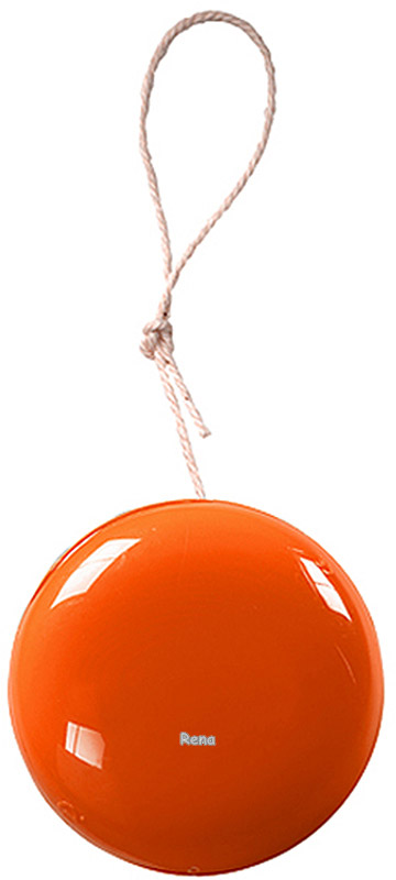 Oranžové jo-jo, průměr 5,5 cm