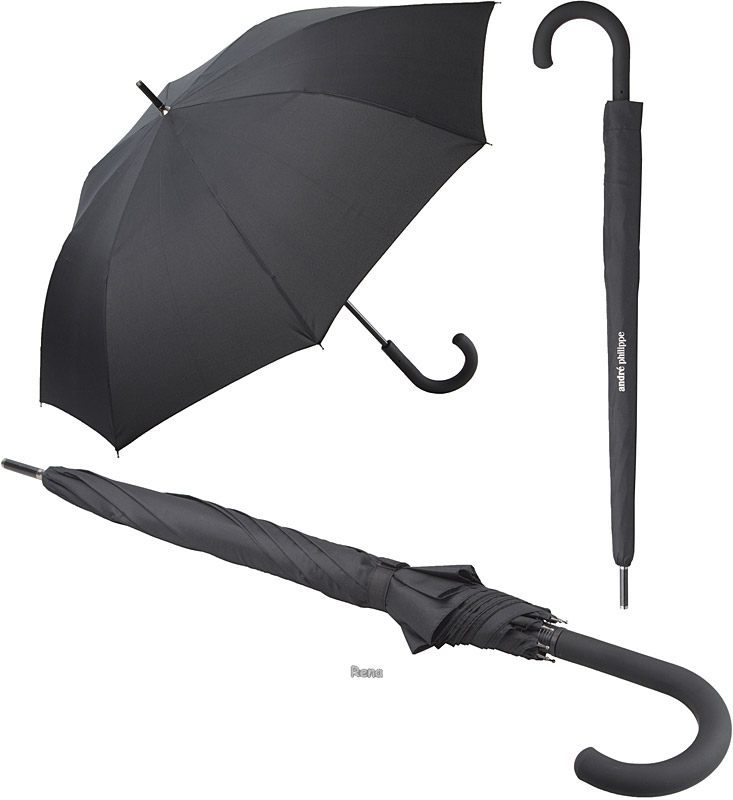 Automatický černý deštník André Philippe