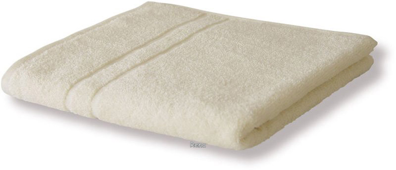 Krémový froté ručník LUXURY, gramáž 400 g/m2