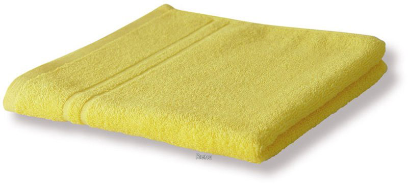 Tmavě žlutý froté ručník LUXURY, gramáž 400 g/m2