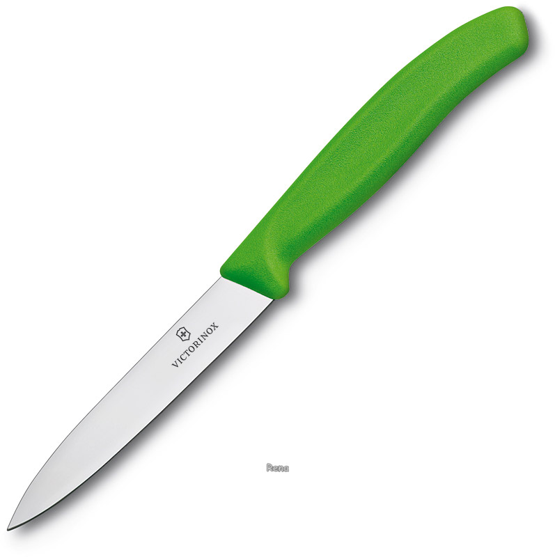 Zelený nůž na zeleninu VICTORINOX, čepel 10 cm
