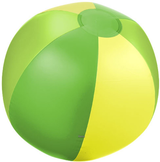 Zelený plážový nafukovací míč