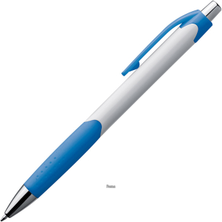 Kuličkové pero Rena s modrým klipem