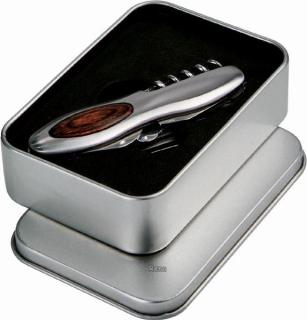 Multifunkční nůž v dárkovém kovovém boxu