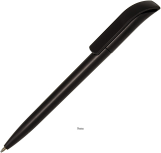 Černé kuličkové pero s metalízou HELA METALIC