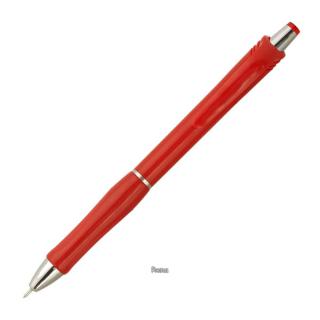 Kuličkové pero MICRO s mikrohrotem červené
