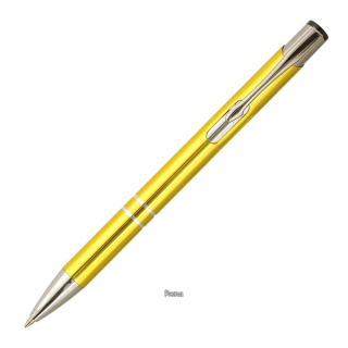 Kovové zlaté kuličkové pero SUN
