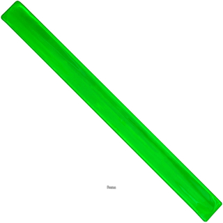 Bezpečnostní reflexní  páska zelená 32 cm
