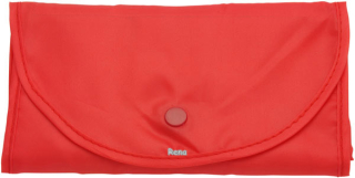 Červená nylonová skládací taška tkaná