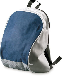 Modro-šedý polyesterový batoh DING