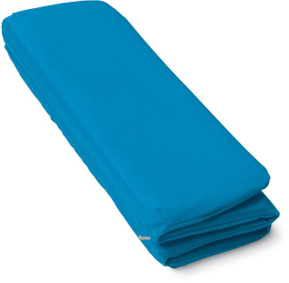 Skládací nylonová podložka na sezení, modrá