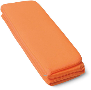 Skládací nylonová podložka na sezení, oranžová