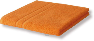 Oranžový froté ručník LUXURY, gramáž 400 g/m2