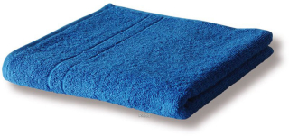Středně modrý froté ručník LUXURY, gramáž 400 g/m2