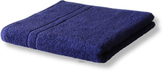Tmavě modrý froté ručník LUXURY, gramáž 400 g/m2