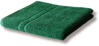Tmavě zelený froté ručník LUXURY, gramáž 400 g/m2