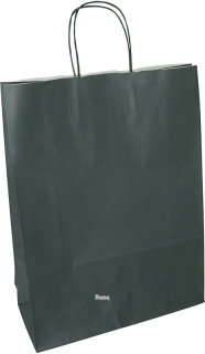 Papírová taška petrolej, 32x13x28 cm, krouc.šňůra