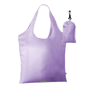 Skládací nákupní taška smart, fialová