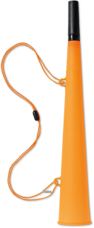 Oranžová trumpeta - dárek pro fanoušky vašeho týmu