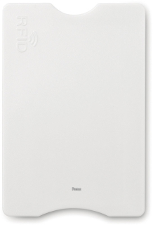 RFID obal na platební kartu, bílý