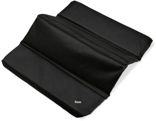 Skládací nylonová podložka na sezení, černá