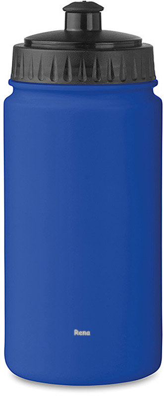 Královsky modrá plastová sportovní láhev, 500 ml