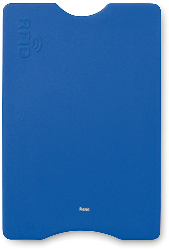 RFID obal na platební kartu, modrý