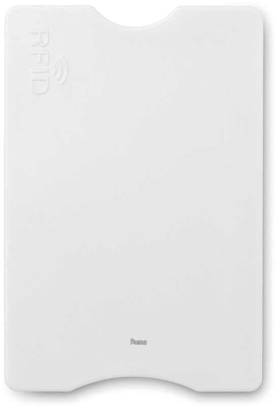 RFID obal na platební kartu, bílý