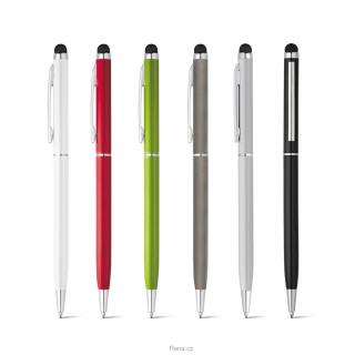 Hliníkové kuličkové pero a stylus , barva dle výběru